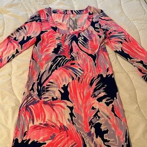 Lilly Pulitzer long sleeve straight dress.